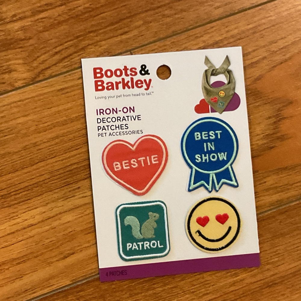 Boots & Barkley Decorative Iron On Patch for pet